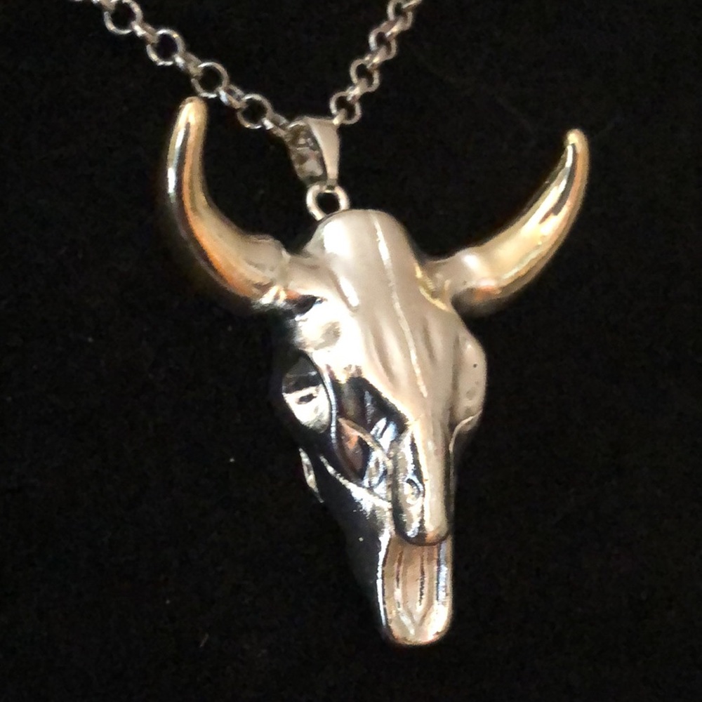 - Western Skull Necklace